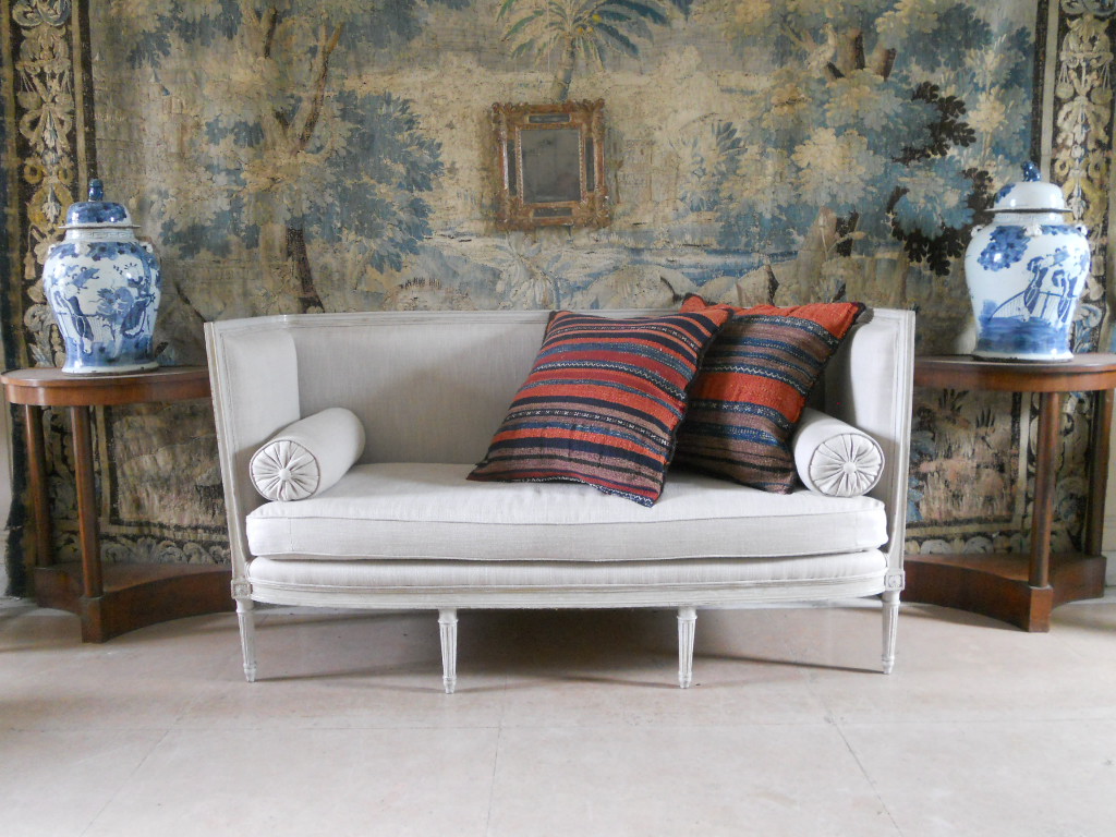 Louis XVI canapÃ© circa 1860      SOLD